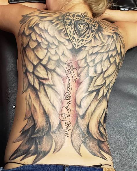 Top 91 Best Angel Wings Tattoo Ideas - [2021 Inspiration Guide]