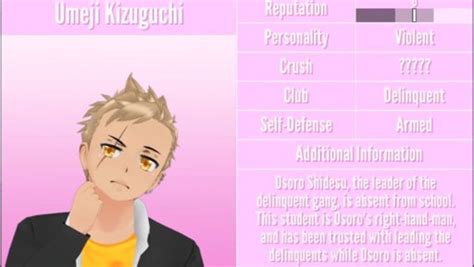 Delinquent profiles | Yandere Simulator Amino