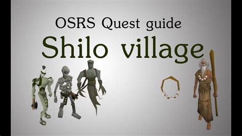 [OSRS] Shilo village quest guide - YouTube