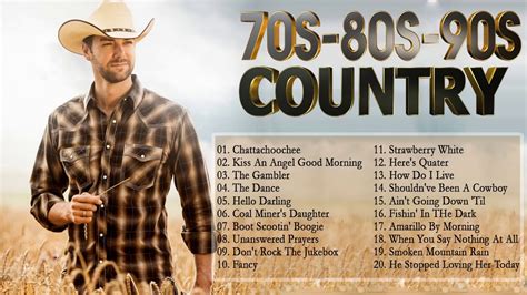 Best Classic Country Songs Of 70s 80s 90s - Greatest Legend Country Music Of All Time - YouTube