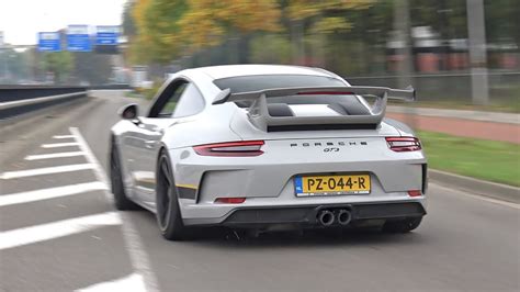 LOUD Porsche 991 GT3 4.0 & GT3RS with iPE Exhaust! Downshifts, Revs ...