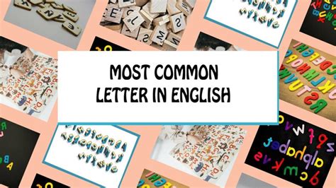 Most Common Letter In English - Need For Life