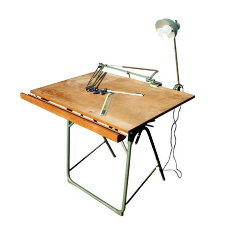 Christian Dell For Franz Kulmann KG Folding Drafting Table For Sale at ...