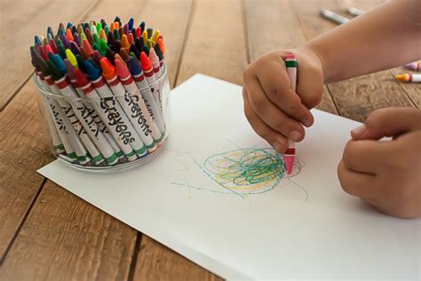 Child Coloring with Crayons 1 | picXclicX | Free Stock Photos you can't ...