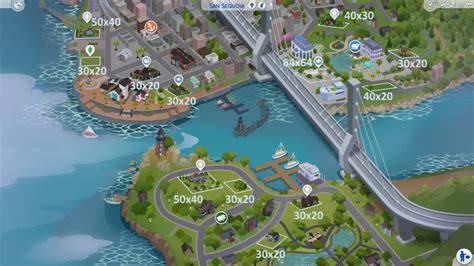 The Sims 4 Growing Together: San Sequoia World Map