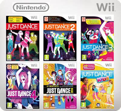 Just Dance 1, 2, 3, 4, - 2017, Just Kids/Best of Wii Game *in Good Condition* | eBay