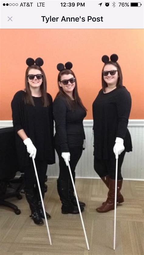 Three blind mice costume … | Three blind mice costume, Funny halloween ...