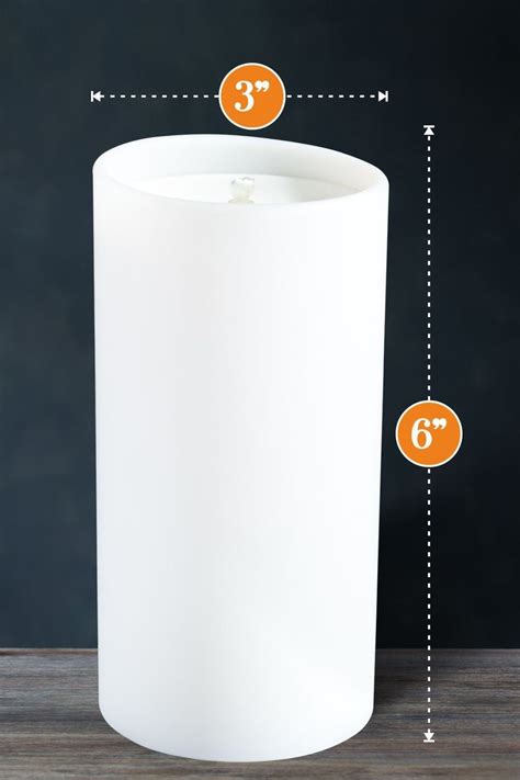 Refillable Oil Candle 3 X 6 Pillar Candle - Etsy