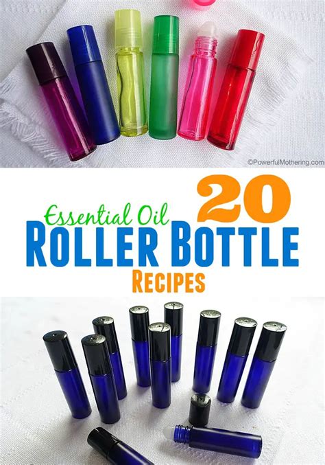 20 Essential Oil Roller Bottle Recipes