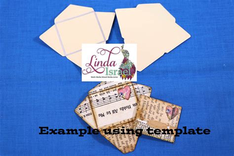 Miniature Envelope Template