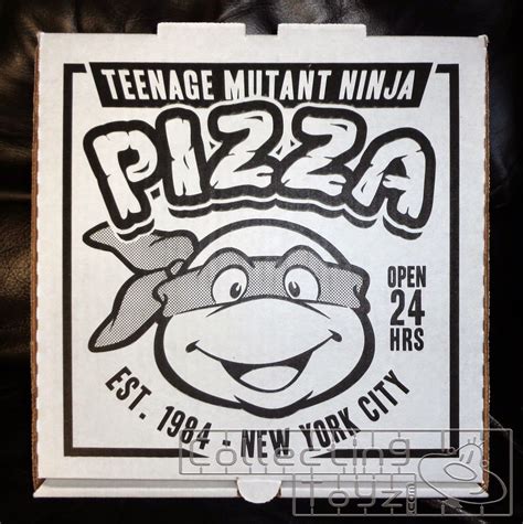 Collecting Toyz: Flophouse TMNT Pizza Box | Pizza art, Pizza box design ...