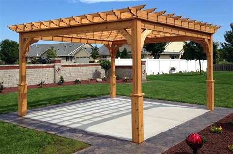 Buy Pergola Kits | Western Red Cedar | Free Shipping| Custom Sizes