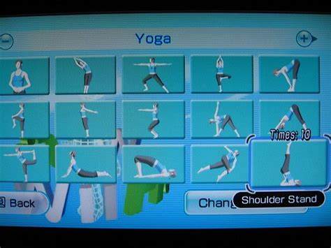 Wii Fit Yoga Poses List