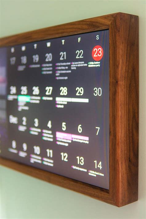 Diy Touch Screen Calendar - Aleta Murial