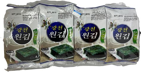 Roasted & Seasoned Seaweed Laver - J&P Trading - jptradingus.com