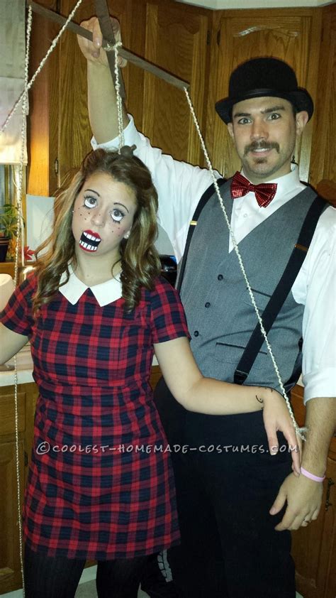 Fun and Unique Marionette and Puppet Master Couple Costume | Halloween costumes couples diy ...