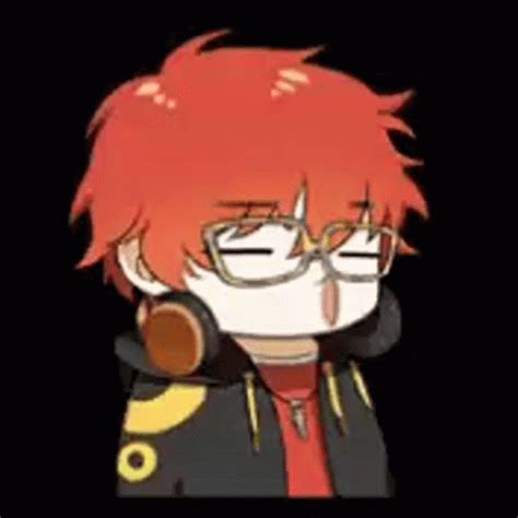 Mystic Messenger Kissy Face GIF | GIFDB.com