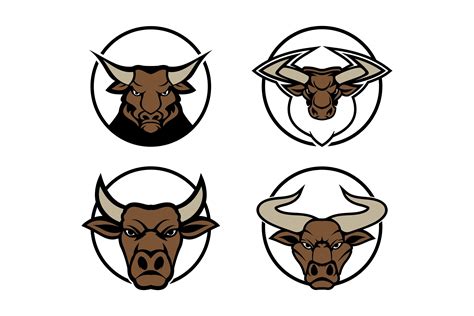 Bull Logo Graphic by sangidanidan478 · Creative Fabrica