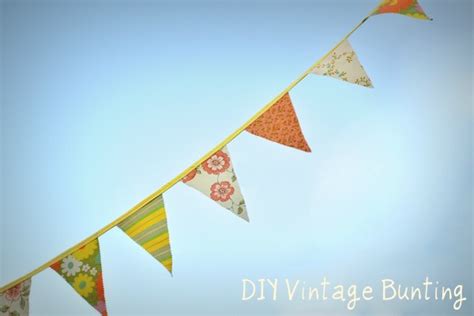 Wedding Bunting: DIY Vintage Banner