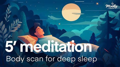 Body scan for deep sleep | Short 5-Minute guided bedtime meditation ...