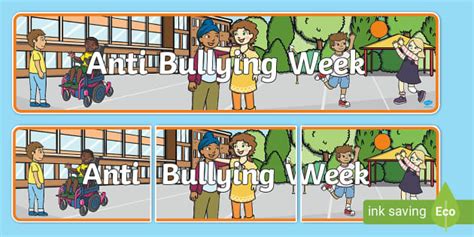 Anti-Bullying Week Display Banner (teacher made) - Twinkl