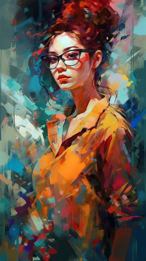 Digital Painting, Digital Drawing, Art Painting, Abstract Portrait ...