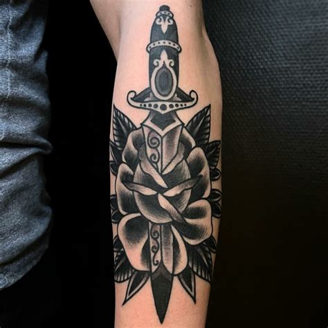 12+ Traditional Dagger Tattoo Ideas - To Inspire You In 2024