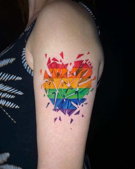 Minimalist Pride Tattoo Rainbow Tattoos Pride Gay Pri - vrogue.co