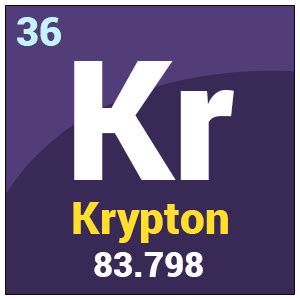 Krypton (Kr) | Chemical Properties & Uses | Periodic Table | Chemistry ...