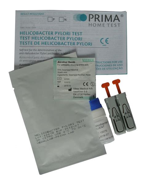 Helicobacter H Pylori - Stomach Ulcer Test Kit CR