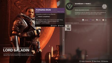 Destiny 2 Iron Banner Guide - Forging Iron Quest - Deltia's Gaming