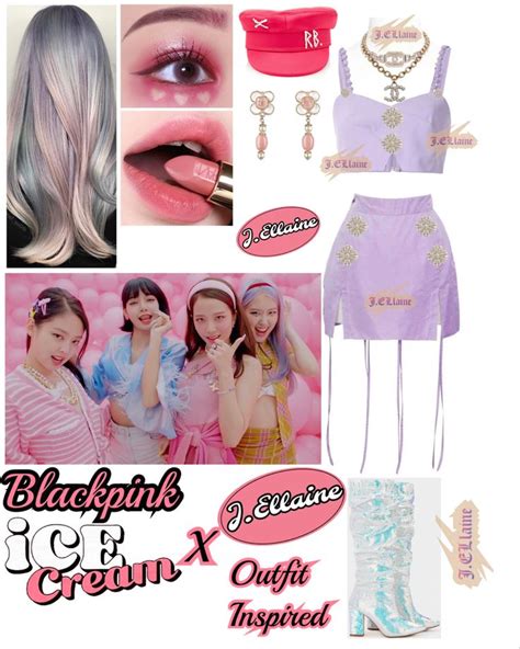 BLACKPINK Ice Cream Outfit Inspired | Cream outfit, Kpop outfits ...