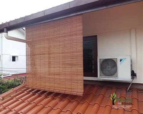 Outdoor Bamboo Blinds Singapore | BALCONYBLINDS