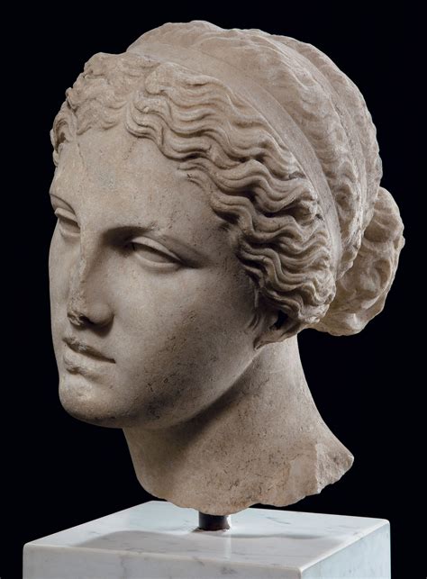 A ROMAN MARBLE HEAD OF APHRODITE | CIRCA 1ST-2ND CENTURY A.D. | 1st Century, Ancient Art ...