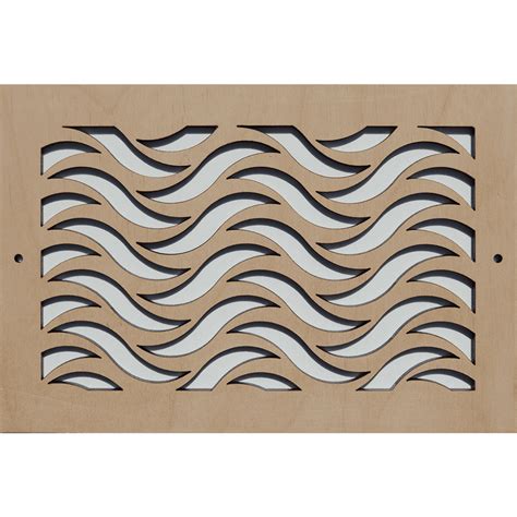 Waves - Vent Cover Wood Registers for Wall/Ceiling | Stellar Air