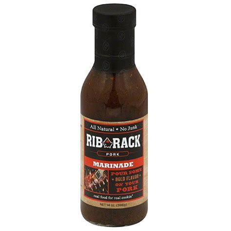 Rib Rack Pork Marinade, 14 oz, (Pack of 6) - Walmart.com - Walmart.com