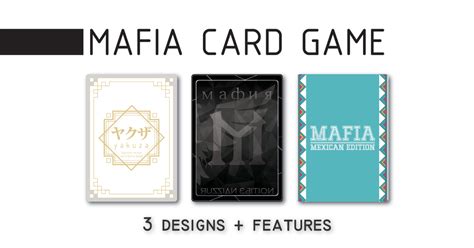 MAFIA CARD GAME | Indiegogo