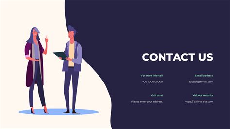 Contact Us Page Template|Single Slides