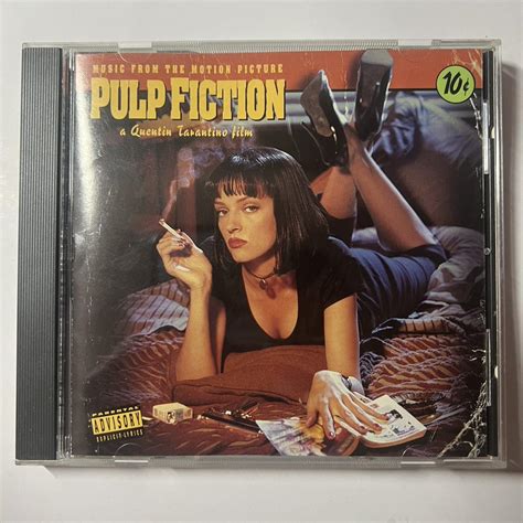 The Pulp Fiction soundtrack on CD. An iconic... - Depop