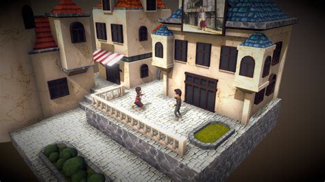 Castle Dancing Diorama - 3D model by Dzung Dinh (@hugechimera) [06ac720] - Sketchfab