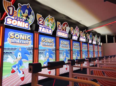 Sonic Athletics - A New Arcade Game Announced - Sonic Retro