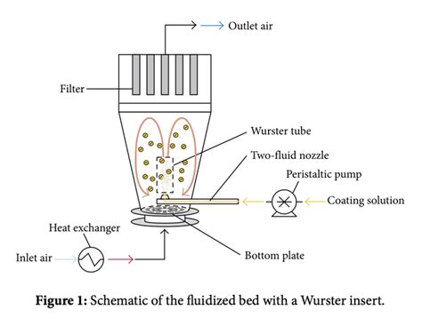 Droplet Impact Phenomena in Fluidized Bed Coating Process with a Wurster Insert - pharma excipients