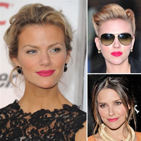 Celebrities Wearing Pink Lipstick | POPSUGAR Beauty Australia