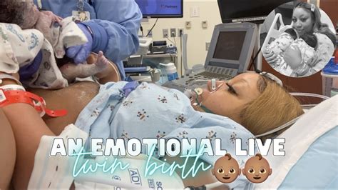 THE LIVE BIRTH OF OUR SECOND SET OF TWINS | *Real, Raw & Emotional ...