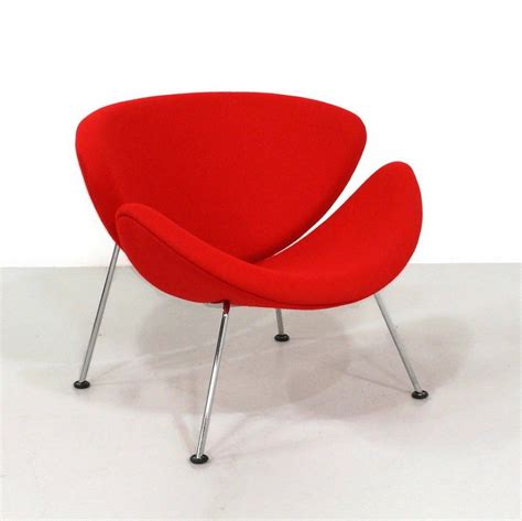 For sale: Orange Slice lounge chair by Pierre Paulin for Artifort, 1980s Round Back Dining ...