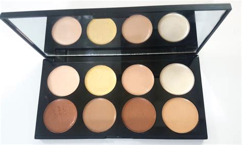 Makeup Revolution Ultra Cream Contour Palette Review, Swatches