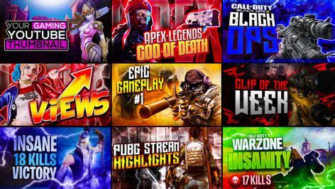 15 Youtube Gaming Thumbnail ideas | thumbnail design, youtube thumbnail ...