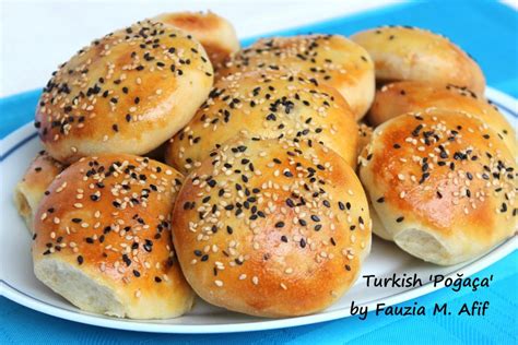 Turkish Buns (Pogaca) - Fauzia’s Kitchen Fun