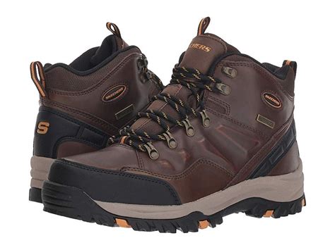 SKECHERS Relaxed Fit Resment Traven Men's Boots Dark Brown | Skechers relaxed fit, Boots, Boots men