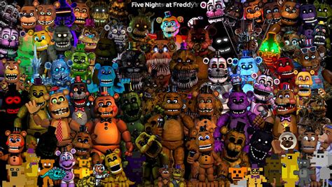 Every Freddy Fazbear by CoolTeen15 on DeviantArt